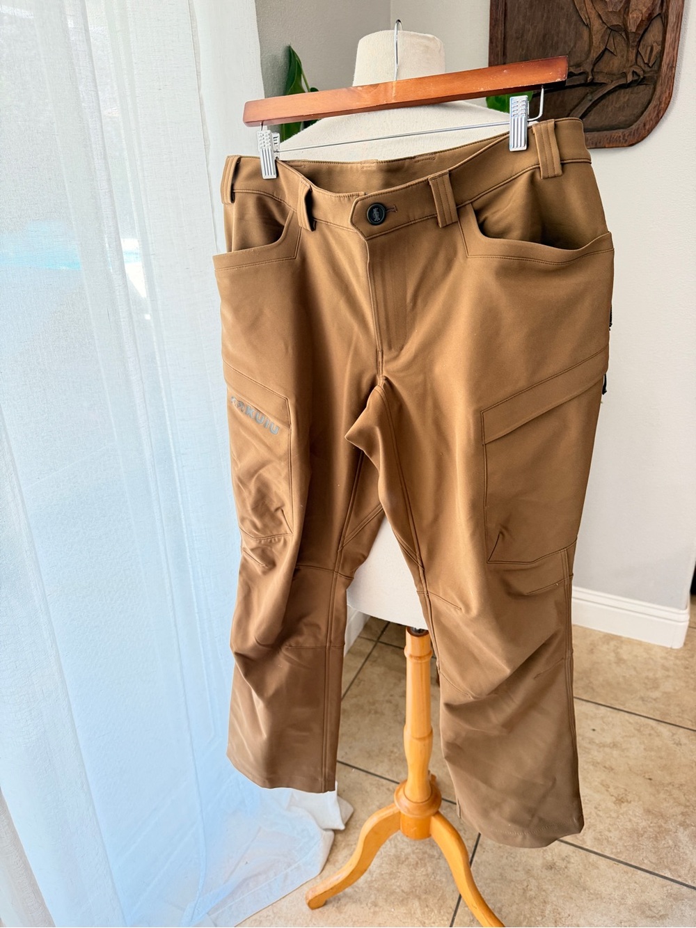 KUIU Attack Pants Major Brown 34S Hunting Cargo